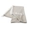 Laddha Home Designs Beige and Ivory Diamond Fringed Throw Blanket 50" x 60"